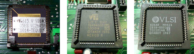 Prototype, 1986 & 1987 GIME chips